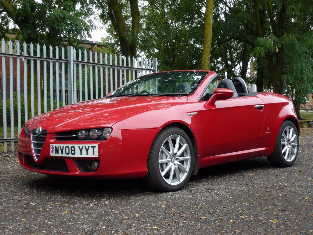 Alfa Romeo Spider 2.4 JTDM Convertible 2dr Diesel Manual (179 g/km, 200 bhp)