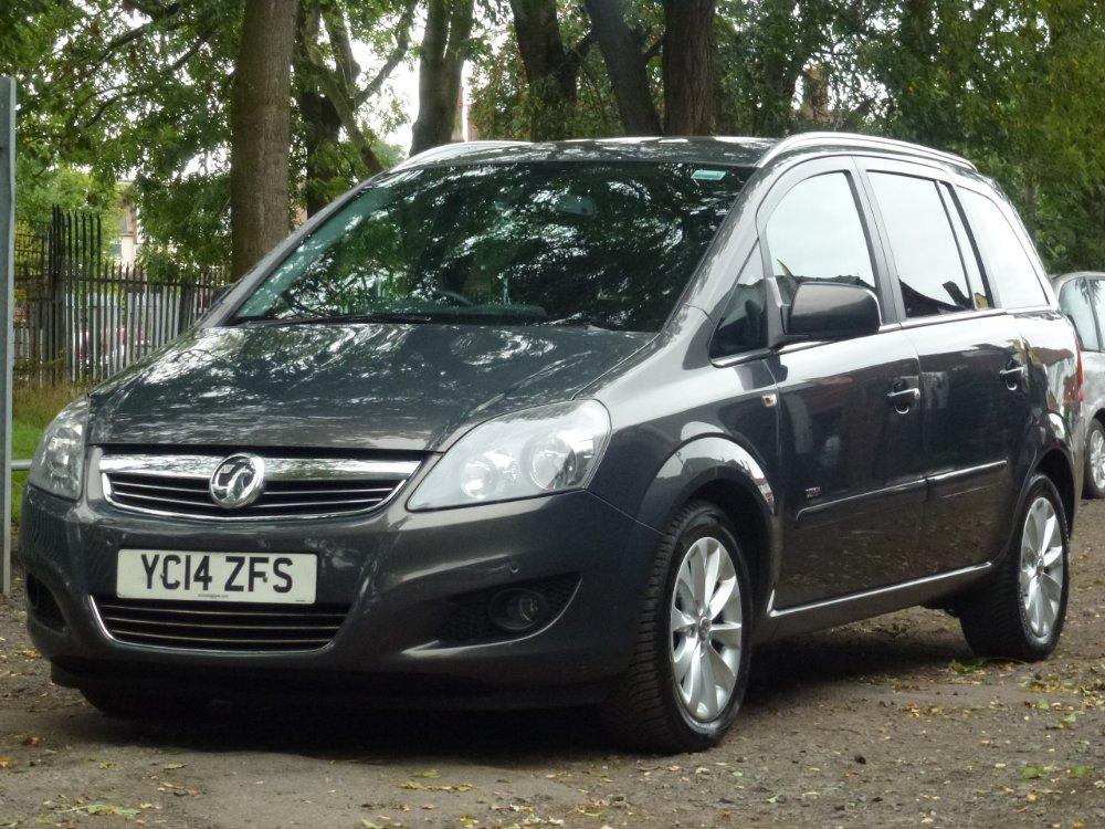 Vauxhall Zafira 1.7 CDTi ecoFLEX Design MPV 5dr Diesel Manual Euro 5 (SNav) (110 ps)