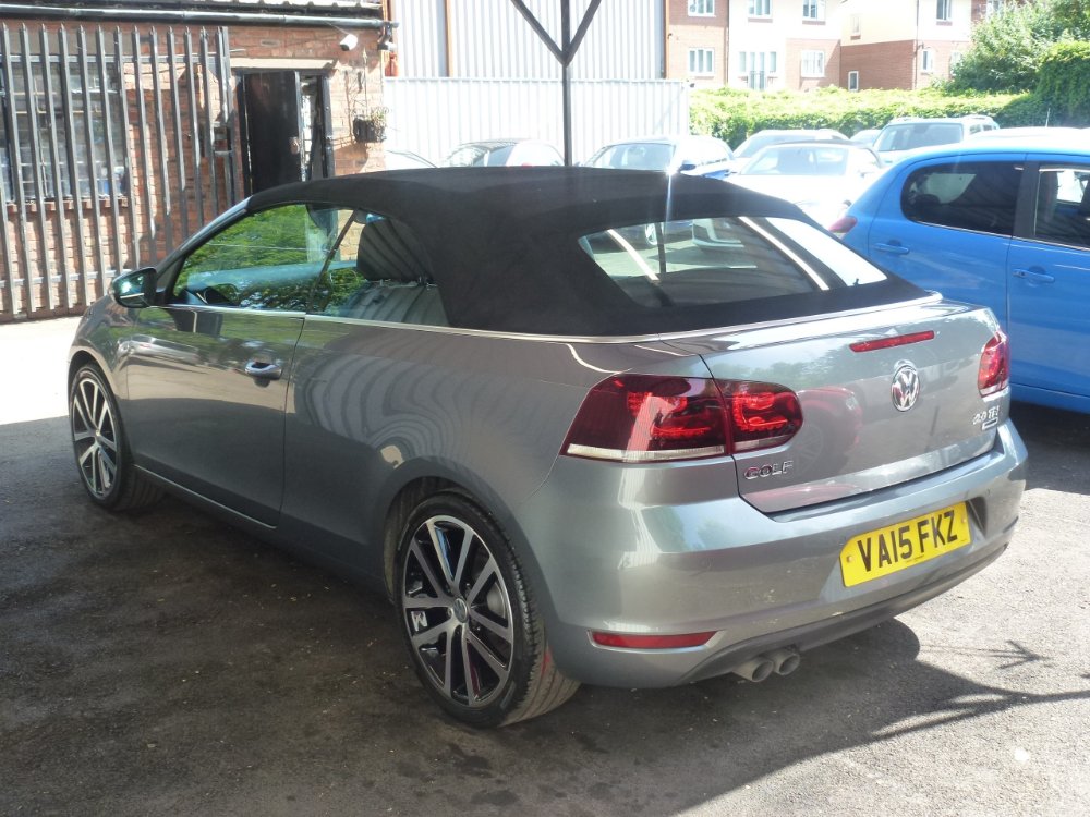 Volkswagen Golf 2.0 TDI BlueMotion Tech GT Cabriolet 2dr Diesel Manual Euro 5 (s/s) (140 ps) - Image 3